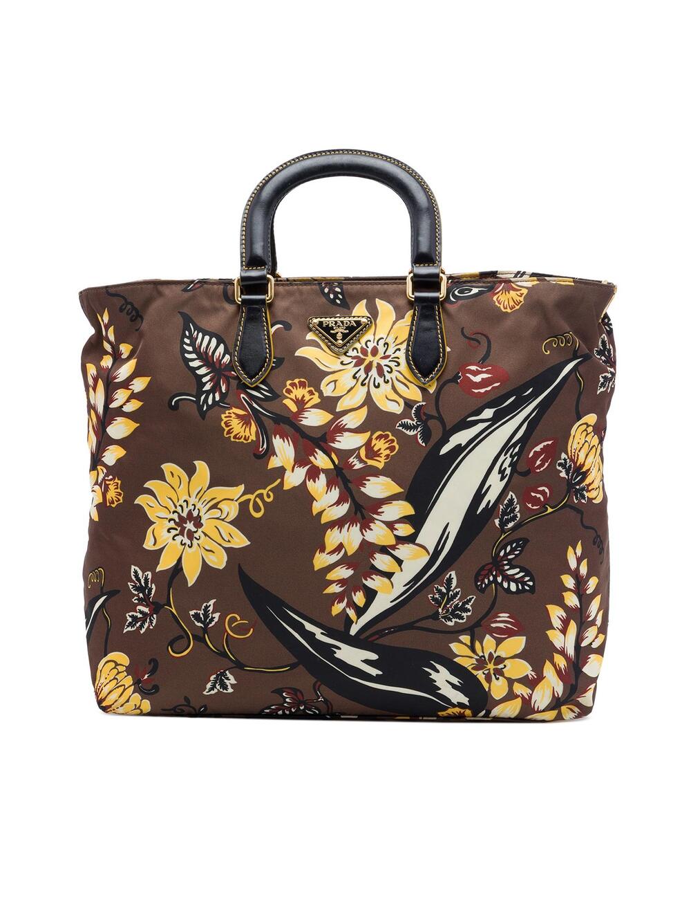 Prada Tessuto Stampato Satchel Pre- #316055P46B